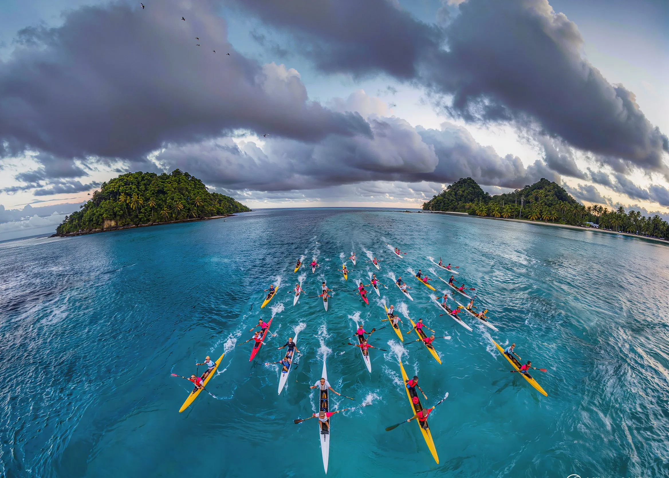 Course de pirogues Hawaiki Nui Va'a