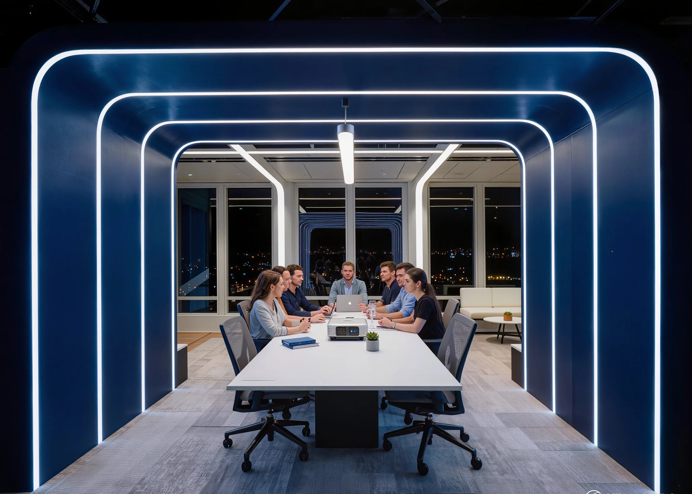 Open space entreprise moderne